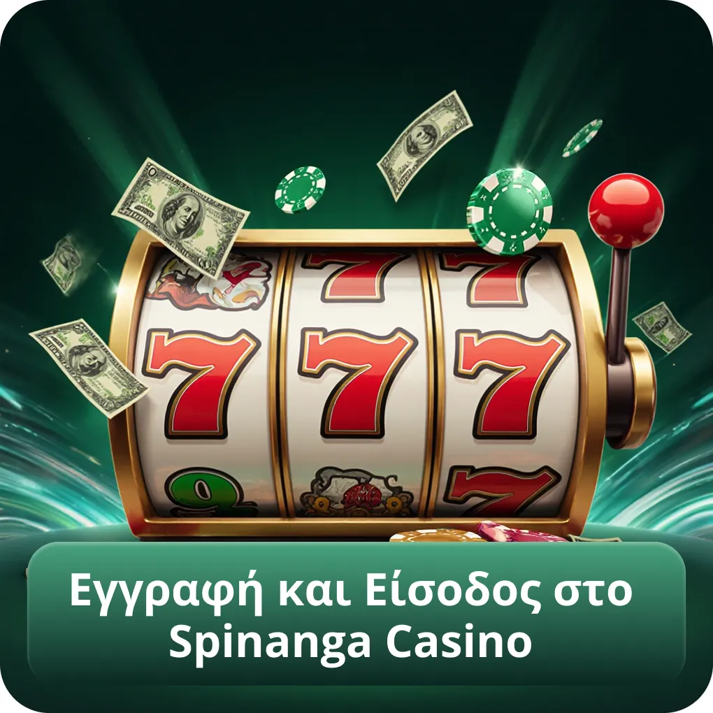 Εγγραφή και Είσοδος στο Spinanga Casino